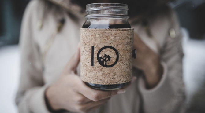 tentree sustainability cork cupholder